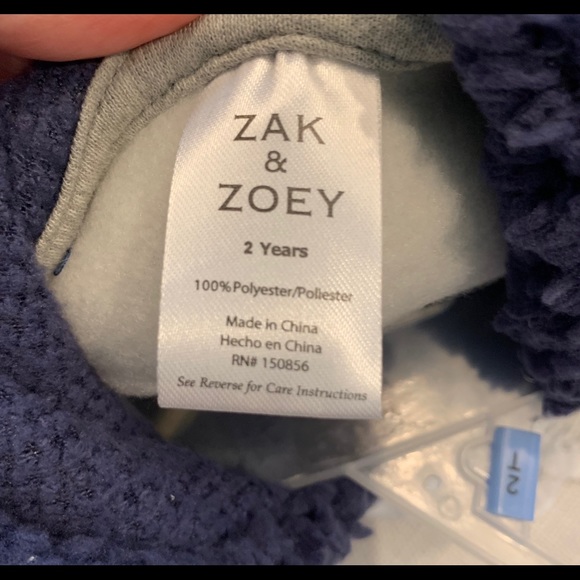 Zak&Zoey two piece outfit- size 2t- NWT - Picture 6 of 6